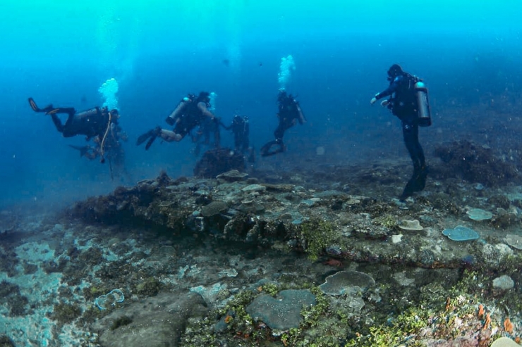 Bangkai Pesawat Perang Dunia II Ditemukan di Dasar Laut Perairan Depapre