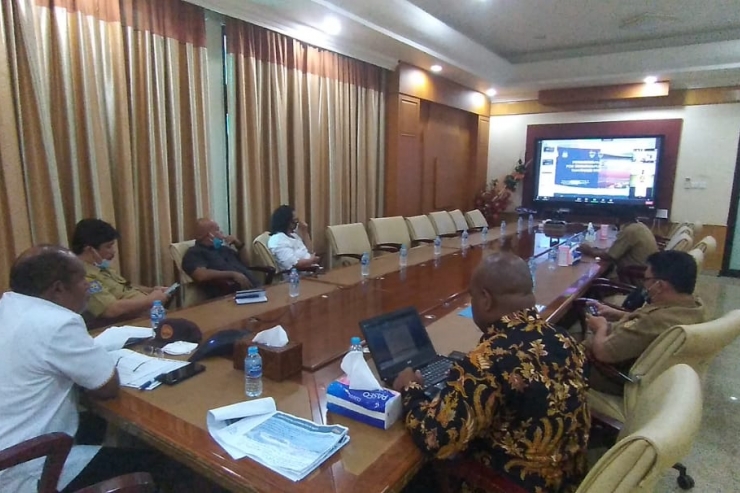 Di Tengah Pandemi Covid-19, Koordinasi Persiapan PON XX Tetap Berjalan 