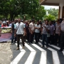 Ratusan Warga Tanah Merah Demo ke Pemda dan DPRD Kabupaten Jayapura