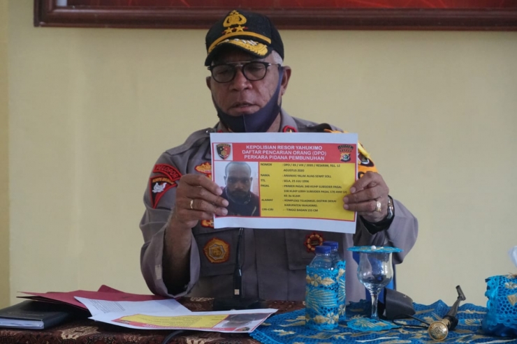 Pembunuh Staf KPU Yahukimo Eks TNI Penjual Amunisi
