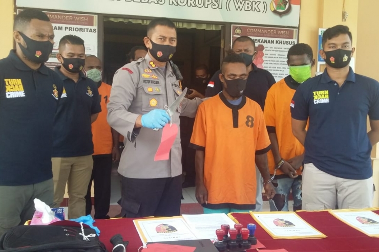 Polres Jayapura Ungkap Tiga Kasus Curas