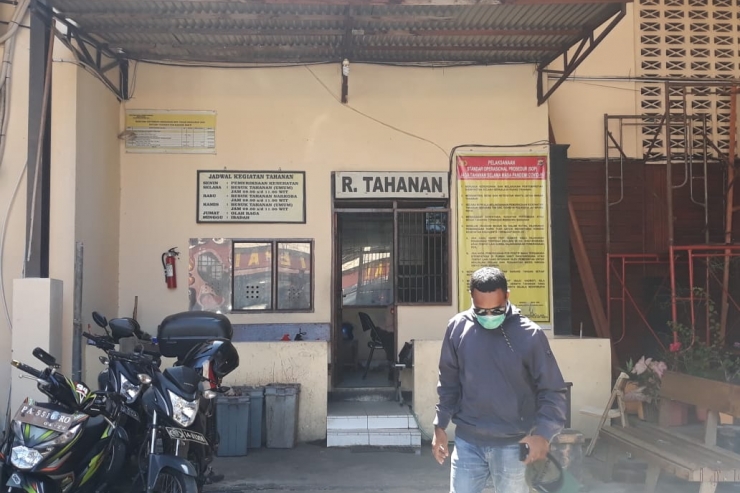 14 Tahanan Kabur dari Polresta Jayapura Kota