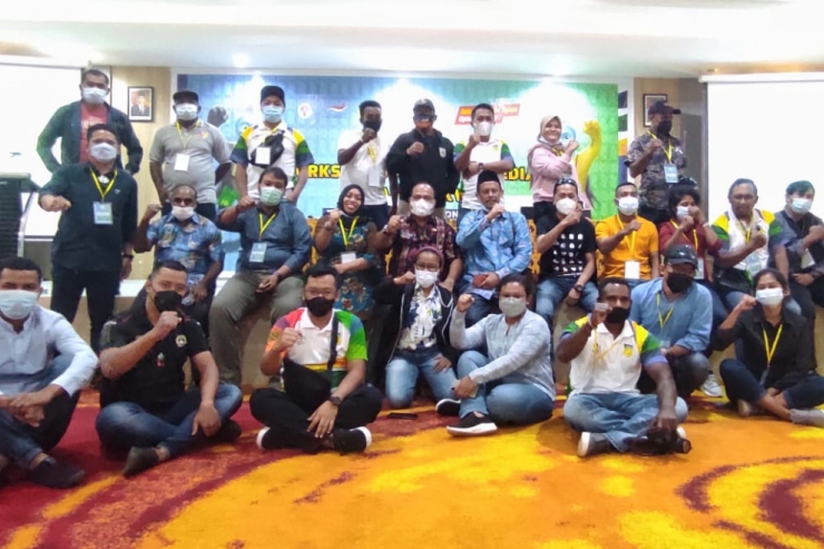 Media Diajak Ikut Menggaungkan Iven Peparnas XVI di Provinsi Papua