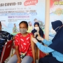 Hari Keempat 2834 Orang Divaksin di Lanud Silas Papare
