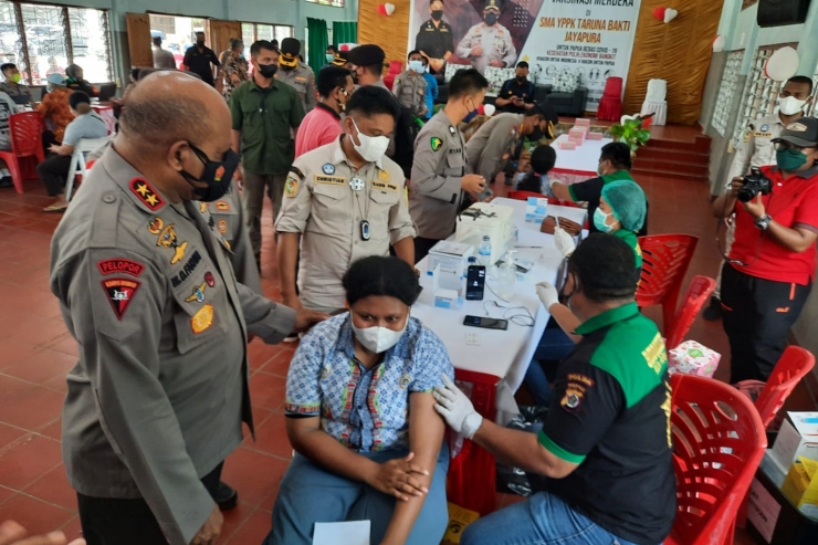 Sebanyak 4.000 Anak di Papua Sudah Divaksin Covid-19