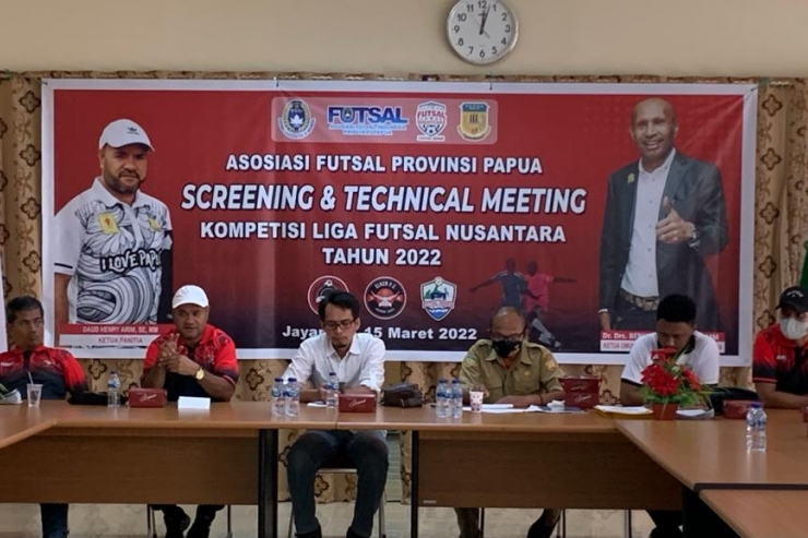 Tiga Tim Berebut Satu Tiket Wakili Papua di Liga Futsal Nusantara 2022