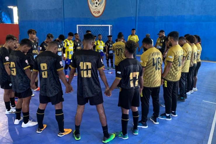 Diperkuat Pemain Jebolan PON, Tim Futsal Mimika Optimistis Tembus Liga Profesional