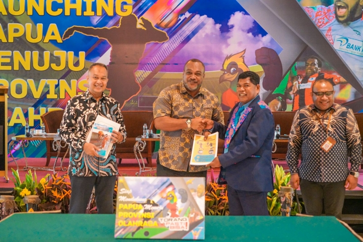 Launching Papua Jadi Provinsi Olahraga di Jakarta