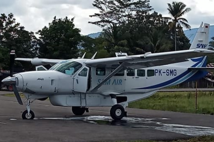 KKB Pimpinan Egianus Kogoya Tembak Pesawat SAM Air di Bandara Kenyam Nduga