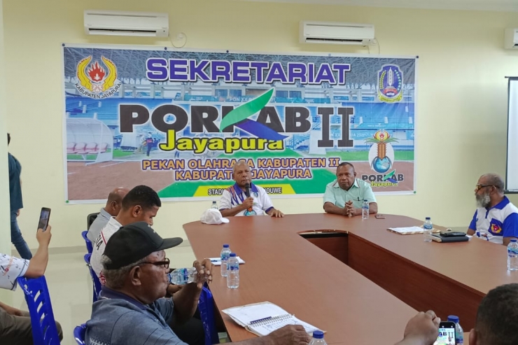 Resmi Ditetapkan, 23 Cabor Dipertandingkan pada Porkab II Kabupaten Jayapura