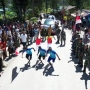 Satgas TNI 142/KJ Gelar Lomba Lari Estafet Merah Putih di Mamberamo Tengah