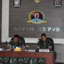 Dandim 1708/BN Paparkan Kesiapan TMMD ke-115 Dihadapan Danrem 173/PVB