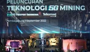 Pertama di Asia Tenggara, Telkomsel Hadirkan Penerapan 5G di Underground Smart Mining PTFI