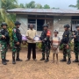 Satgas TNI 511/DY Anjangsana ke Tokoh Adat dan Tokoh Masyarakat Distrik Sota Merauke
