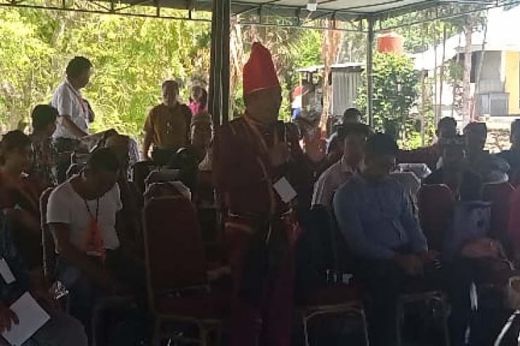Diskusi Alot di Kampung Yakonde, Berdampak Panitia Bentuk Kelompok Diskusi 