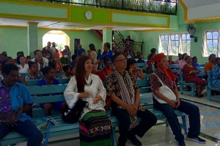 HUT GKI di Tanah Papua Dirayakan Penuh Sukacita Bersama Peserta KMAN VI