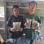 Bawa Ganja 500 Gram di Perbatasan PNG, Dua Pemuda Diamankan Satgas Yonif 132/BS