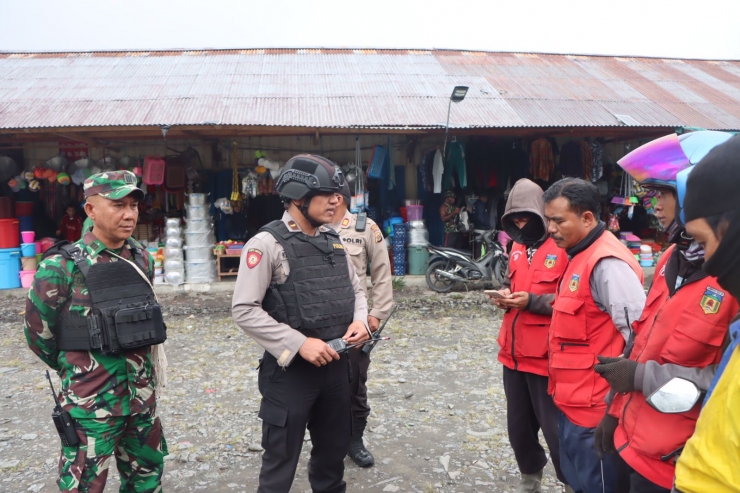 Pasca Penembakan, Aparat Gabungan TNI Polri Giatkan Patroli di Puncak Jaya