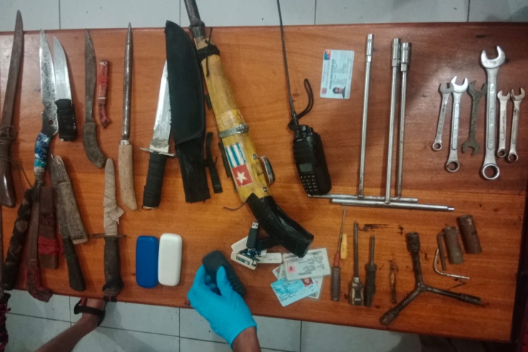Penggerebekan Markas KKB di Yahukimo, 9 Orang Diamankan