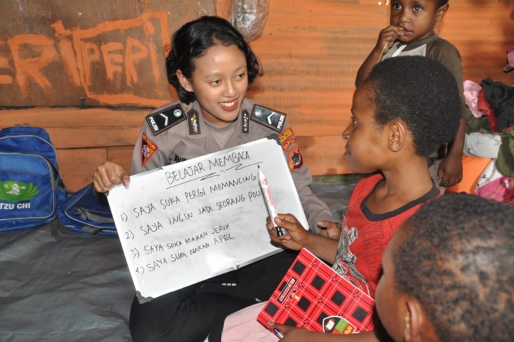 Berkat Program Si Ipar, Anak anak di Asrama Yalimo Wamena, Kini Sudah Bisa Membaca