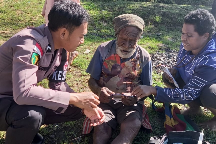 Masyarakat Pelosok Papua Tengah Tersentuh Program Keladi Sagu