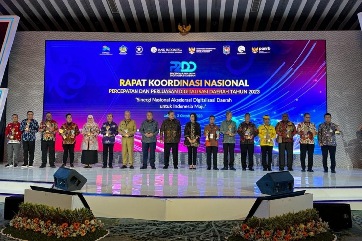 Kota Jayapura Terpilih Sebagai TP2DD Terbaik Wilayah Nusampua