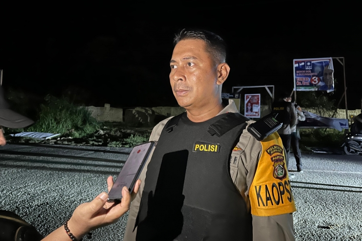 Kelebihan Muatan, Truk Pengantar Rombongan Pelayat Lukas Enembe Tergelincir dan Terbakar