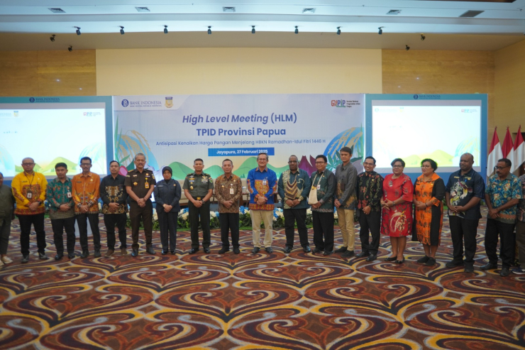 Rapat TPID Papua, Kuatkan Sinergi Antisipasi Lonjakan Harga Pangan Jelang ldul Fitri