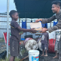 Keceriaan Anak anak Puncak Jaya Bersama Satgas Humas Damai Cartenz-2025