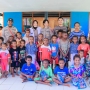 Bakti Sosial Satgas Damai Cartenz di Kampung Tablasupa, Wujud Kepedulian Polri untuk Masyarakat Papua 