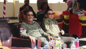 Wakaops Damai Cartenz Hadiri Tasyakuran Hari Bhayangkara ke-79 di Polres Jayawijaya