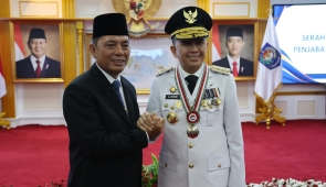 Agus Fatoni Kembali Dilantik Sebagai Penjabat Gubernur, Kali ini Sebagai Pj Gubernur Papua