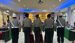 Polresta Jayapura Kota Gelar Sidang Disiplin dan Hukuman untuk Tiga Personilnya