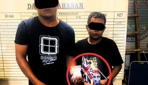 Tim Opsnal Narkoba Polresta Jayapura Ciduk 2 Pria sedang Asyik Konsumsi Sabu di Waena