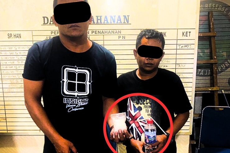 Tim Opsnal Narkoba Polresta Jayapura Ciduk 2 Pria sedang Asyik Konsumsi Sabu di Waena