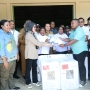 Pj Gubernur Papua Dampingi Wamendagri Lepas Pendistribusian Logistik PSU ke Kabupaten/Kota