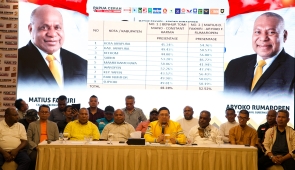 MARIYO Klaim Unggul 52 Persen Hasil Sementara Hitung Cepat PSU Pilgub Papua