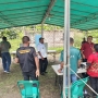 Bupati Jayapura, Yunus Wonda Tinjau Pelaksanaan PSU Pilkada Gubernur Papua di 4 TPS