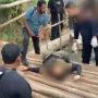 Polisi Olah TKP Gugurnya Dua Personel Brimobda Yon Nabire yang Diserang KKB Aibon Kogoya