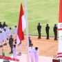 Pj Gubernur Papua Agus Fatoni Pimpin Upacara HUT ke-80 Kemerdekaan RI di Stadion Mandala Jayapura