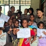 Polri Tanamkan Semangat Belajar kepada Anak-Anak di Kampung Yunad Melalui Pendekatan Humanis