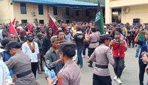 Polda Papua Klaim Aksi Unjuk Rasa Mahasiswa Cipayung Plus Berjalan Aman dan Damai