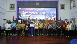 Pemprov Papua Gelar Apel Kebangsaan dan Doa Lintas Agama, Komitmen Jaga Papua Aman Damai