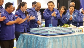 Rayakan Hut Partai Demokrat ke-24, Yunus Wonda Ajak Seluruh Kader Dukung Kebijakan Program Presiden
