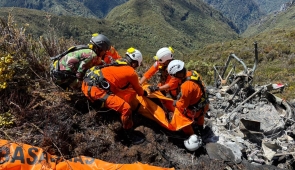 Empat Jenazah Jatuhnya Helikopter Intan Angkasa Air Service di Distrik Jila Berhasil Dievakuasi