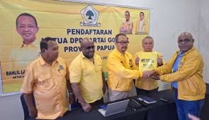 Matius Fakhiri Siap Bertarung di Pemilihan Ketua DPD Golkar Papua