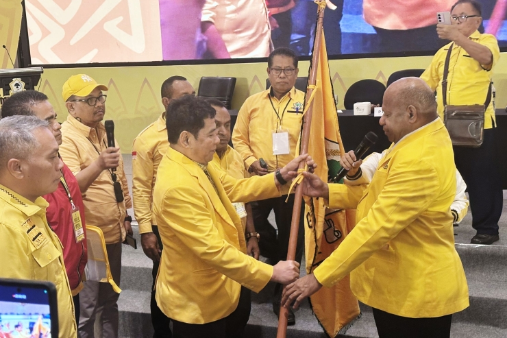 Mathius Fakhiri Resmi Pimpin Partai Golkar Papua untuk 5 Tahun ke depan