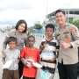 Polri Melalui Satgas Ops Damai Cartenz 2025 Hadirkan Kepedulian bagi Masyarakat Timika