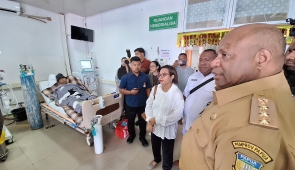 Sidak di RSUD Jayapura, Gubernur Fakhiri Tegaskan akan Rombak Total Manajemen Rumah Sakit