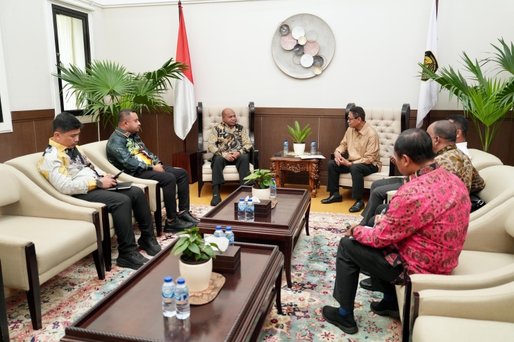 Pertemuan Wamen ESDM dan Gubernur Papua, Bahas Potensi Sektor Pertambangan dan Ketersediaan Energi